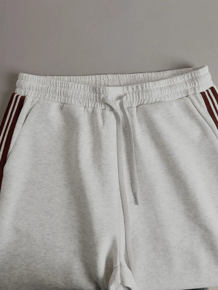 Priscilla™ | Conjunto Deportivo Elegante: Sudadera Media Cremallera y Pantalón Ancho