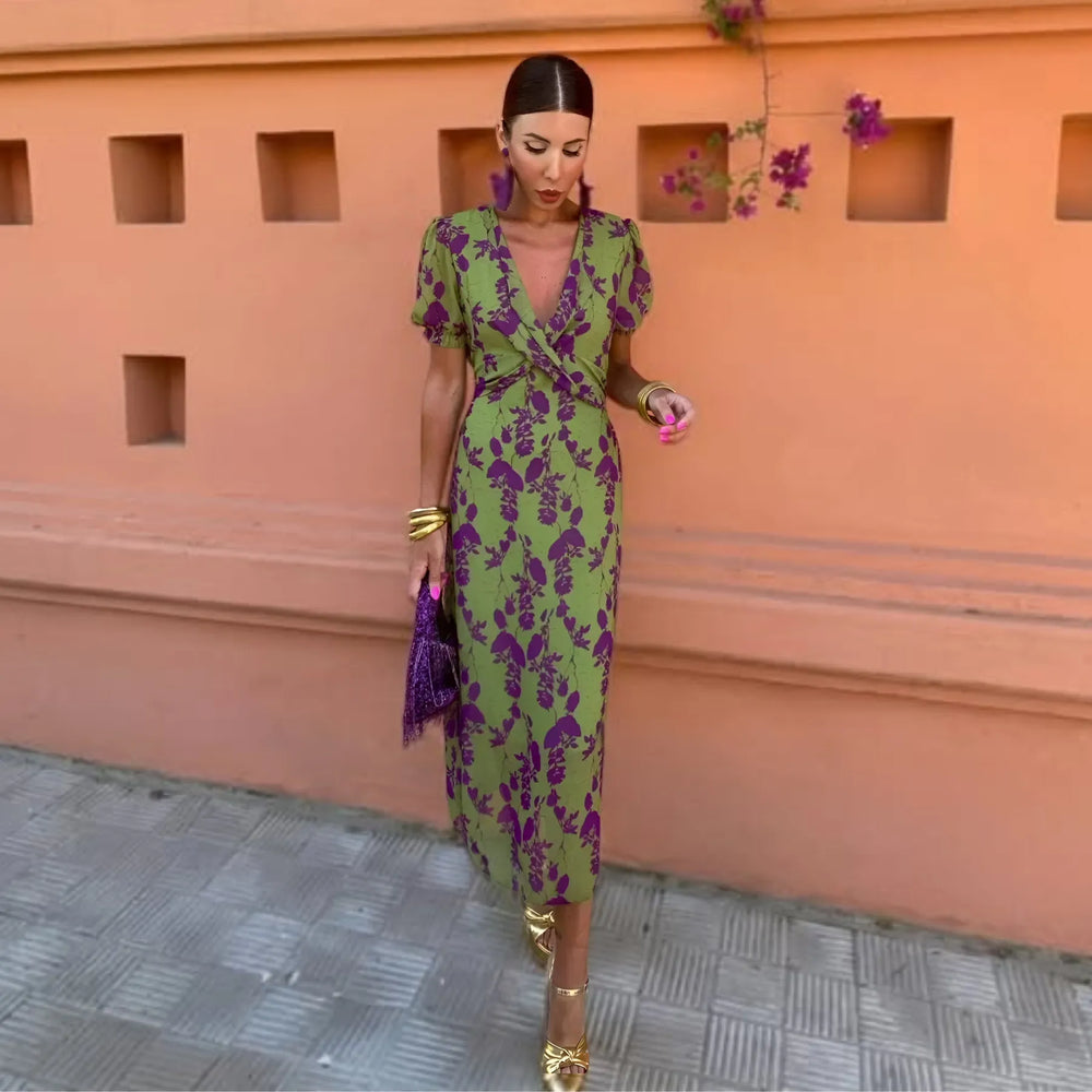 Vestido Midi Primavera Andrea