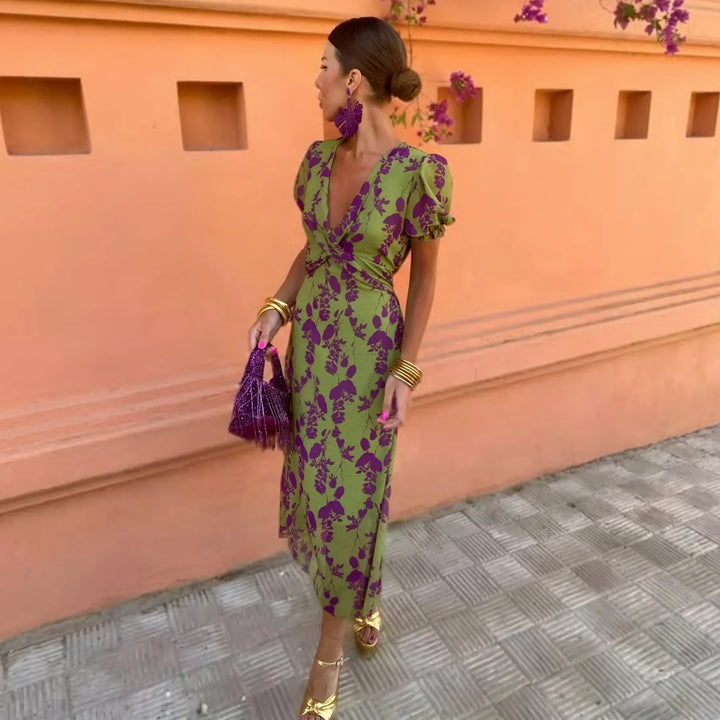 Vestido Midi Primavera Andrea