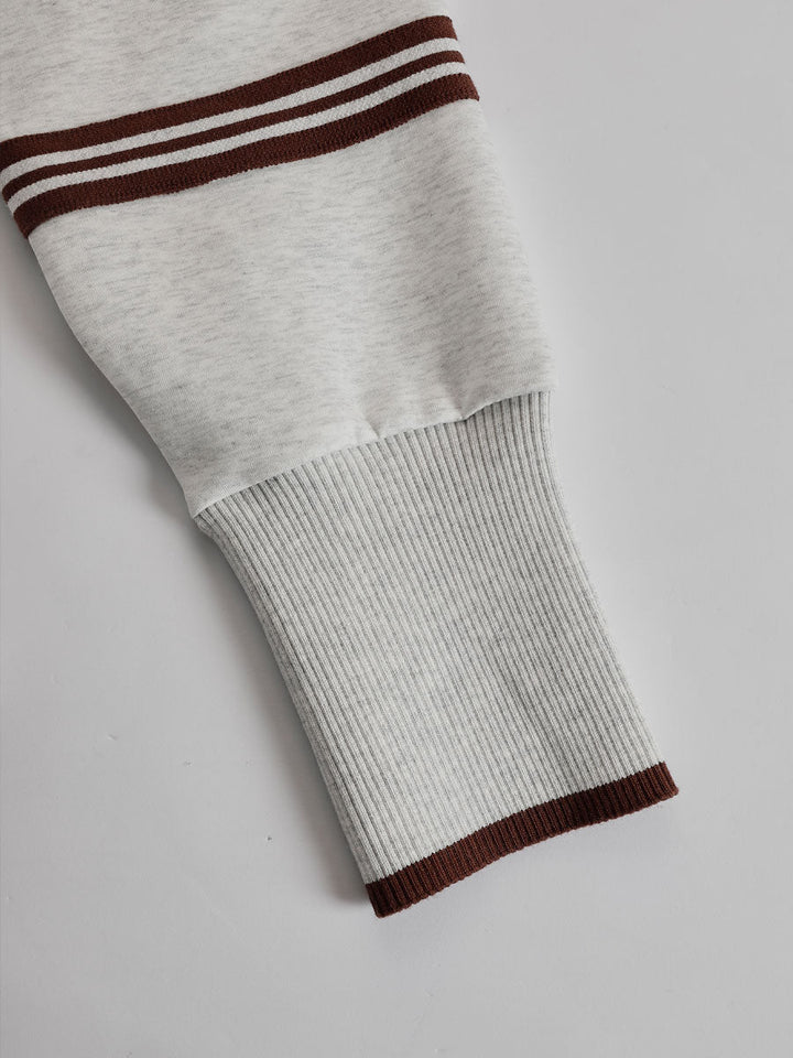 Priscilla™ | Conjunto Deportivo Elegante: Sudadera Media Cremallera y Pantalón Ancho