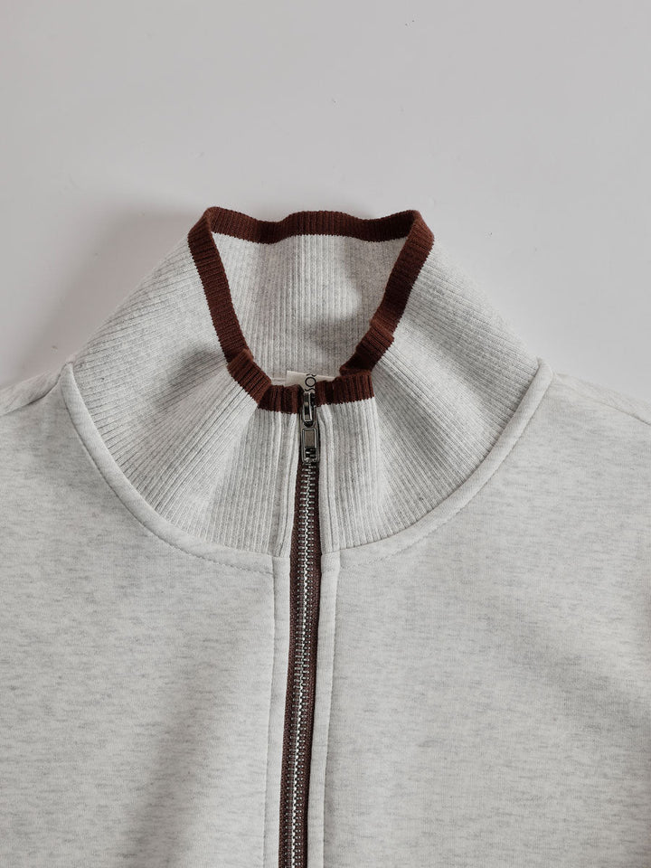 Priscilla™ | Conjunto Deportivo Elegante: Sudadera Media Cremallera y Pantalón Ancho