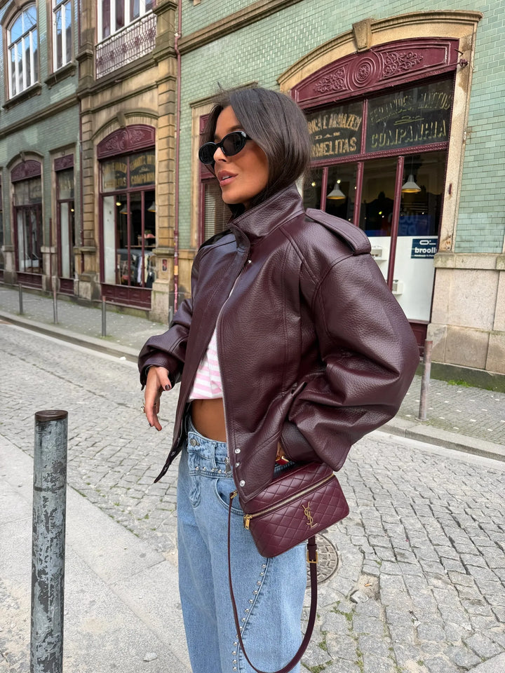 Rocío™ | Jeans de denim con tachuelas