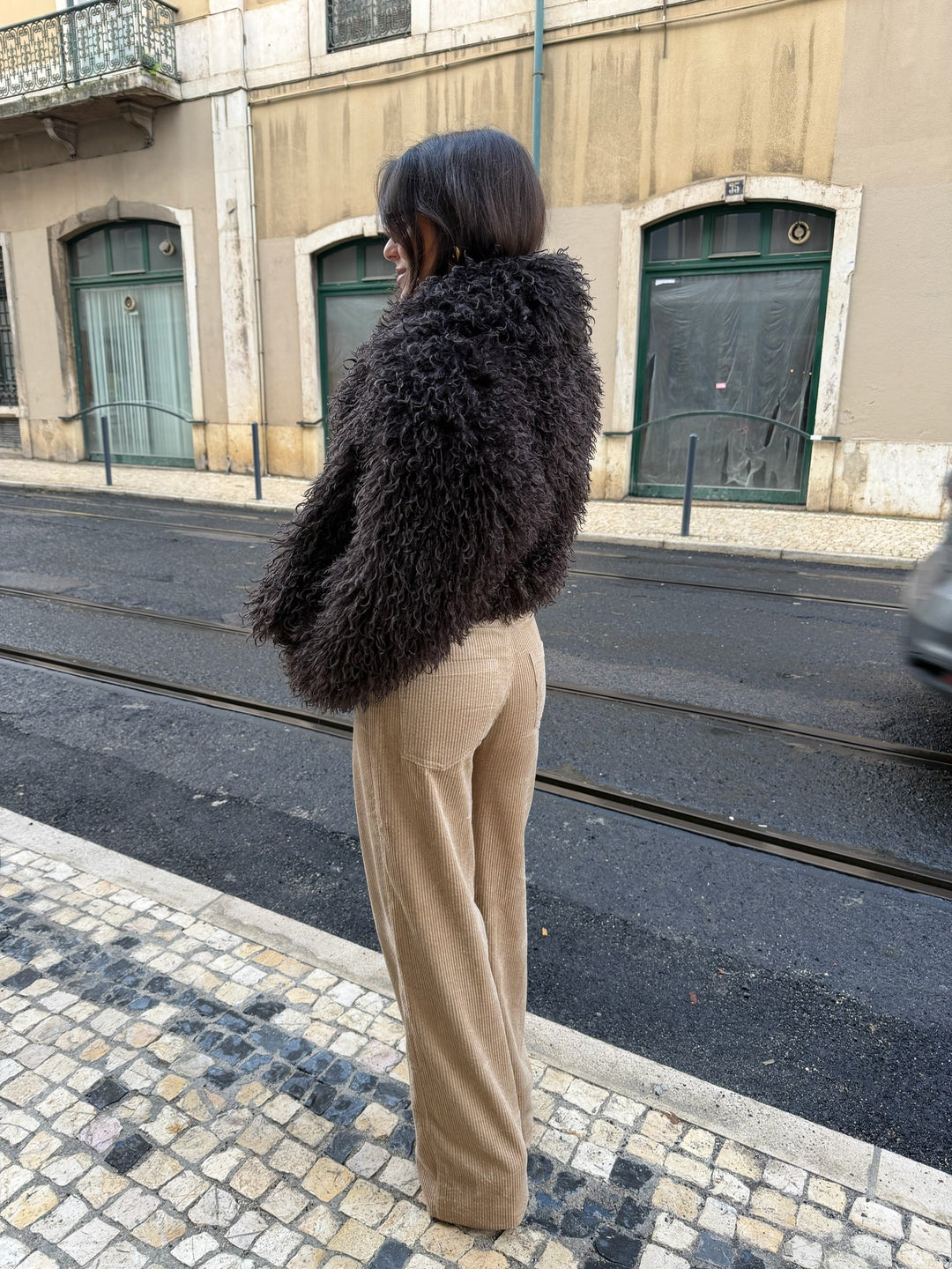 Nadia™ | Pantalones de pana en beige