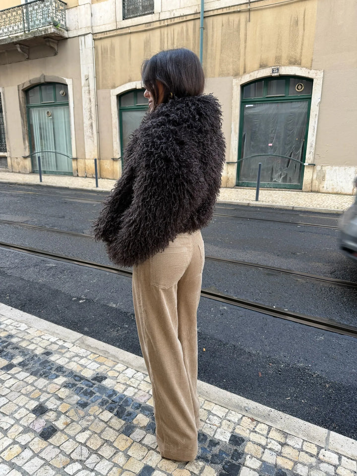 Nadia™ | Pantalones de pana en beige