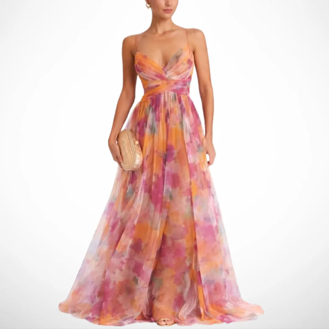 Vestido Maxi Floral Elegancia - Vista principal