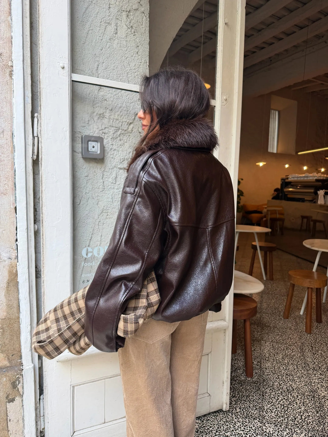 Nadia™ | Pantalones de pana en beige