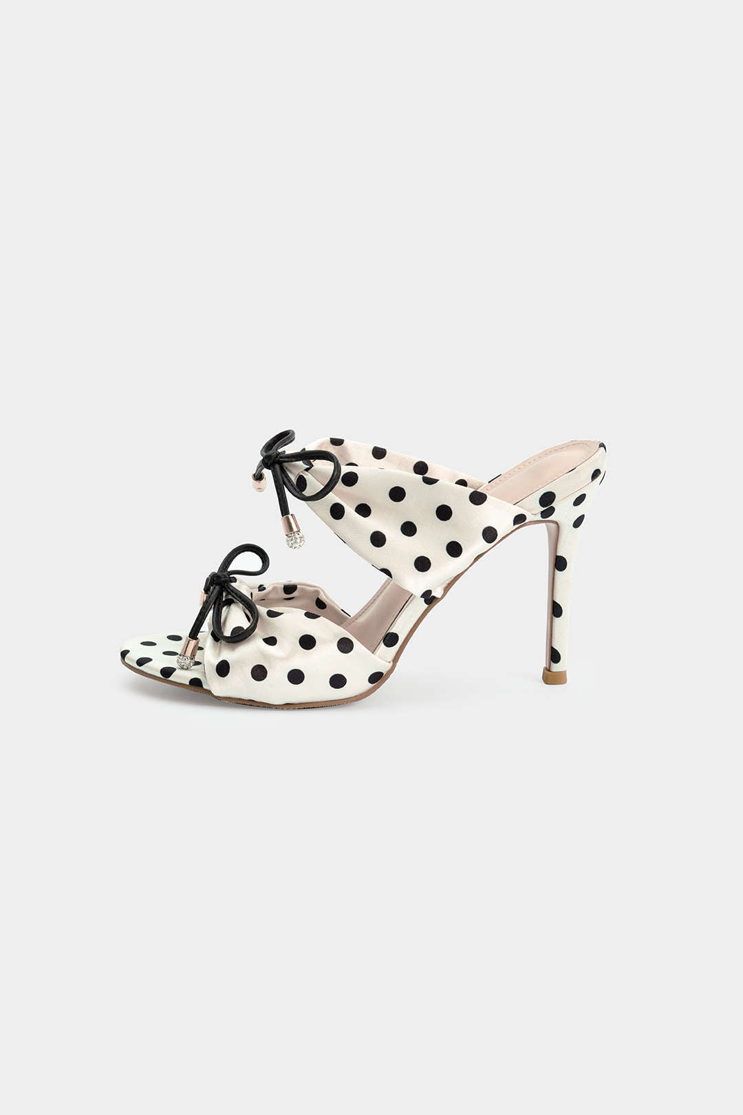 Polka™ | Tacones con Lazo de Lunares