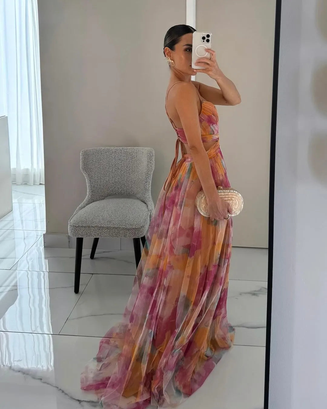 Giselle™ | Maxi Vestido Floral Encantador