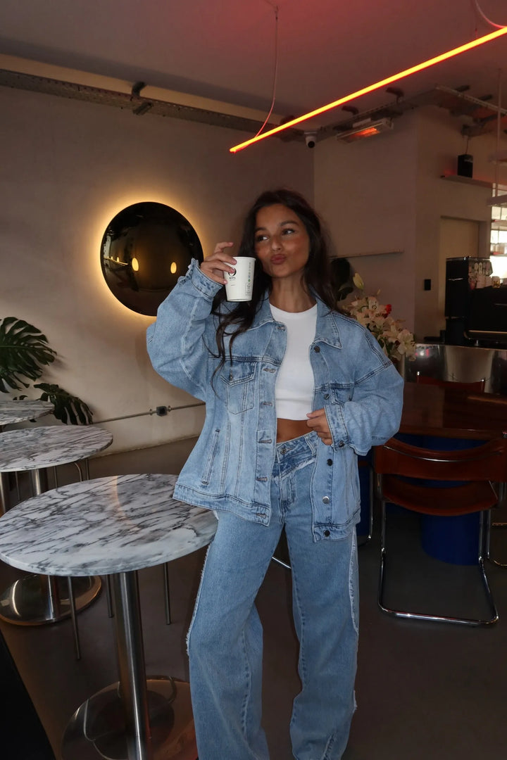 Angelina™ | Jeans de pierna ancha estilo Los Ángeles