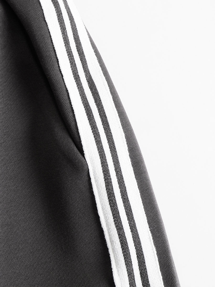 Priscilla™ | Conjunto Deportivo Elegante: Sudadera Media Cremallera y Pantalón Ancho
