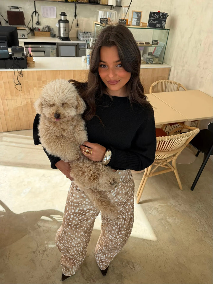 Ivona™ | Pantalones globo con estampado de Bambi