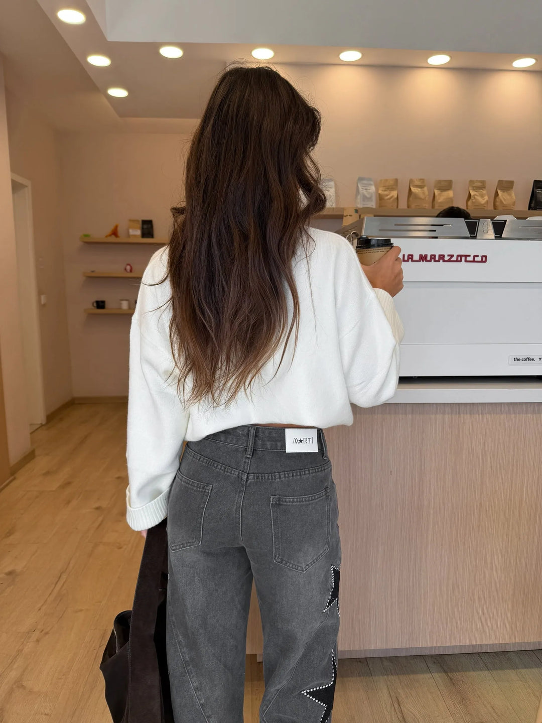 Nayara™ | Vaqueros de denim Star en gris