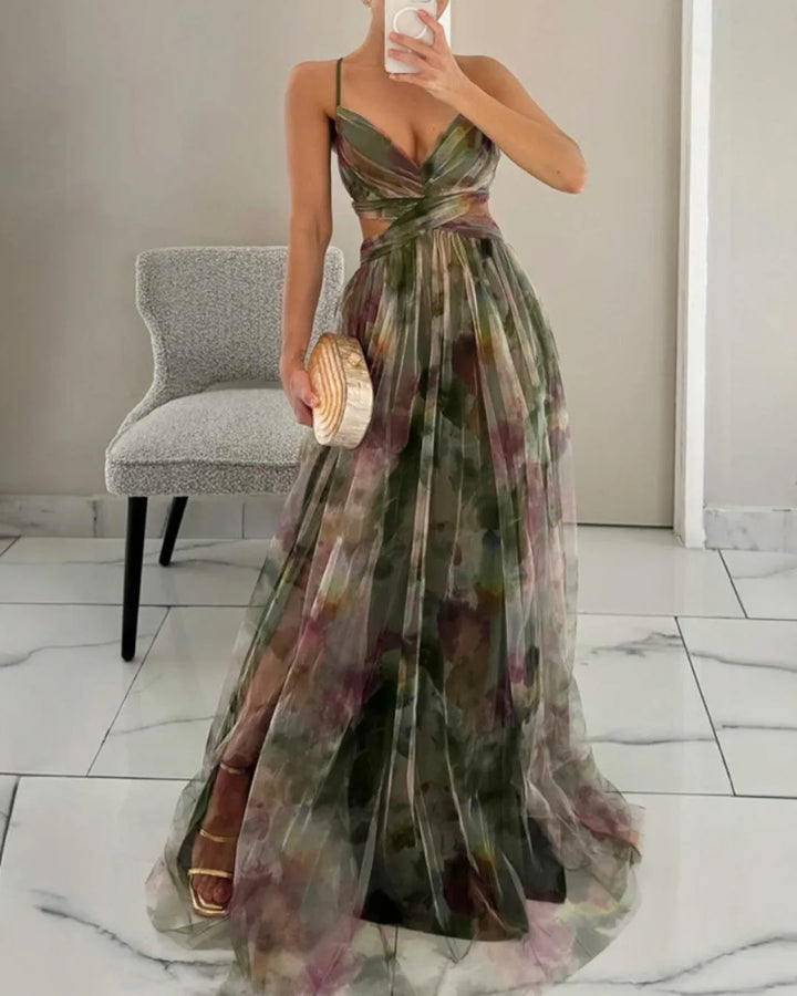 Giselle™ | Maxi Vestido Floral Encantador