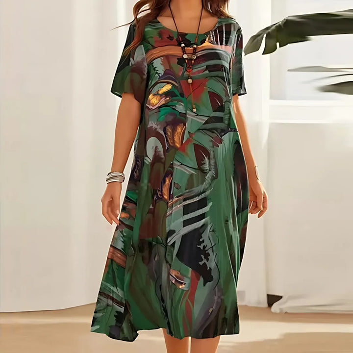 Orla – Vestido Floral Cómodo