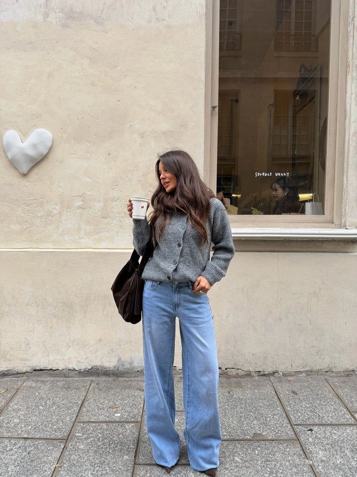 Iris™ | Jeans con anillos de mezclilla