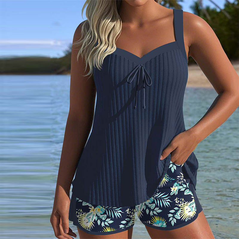 Valentina | Tankini Rayato Corto