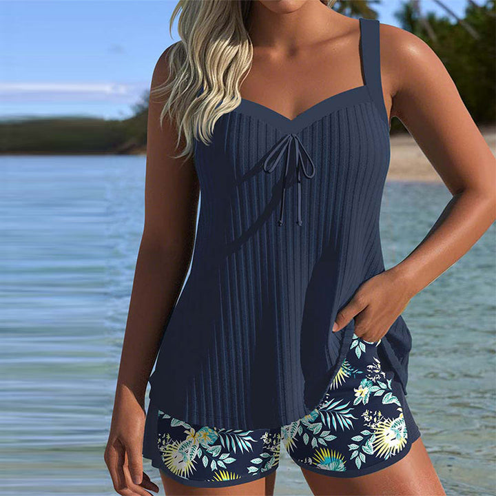 Valentina | Tankini Rayato Corto