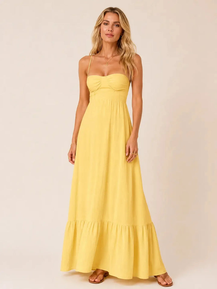 Natalia™ | Vestido Maxi Romántico