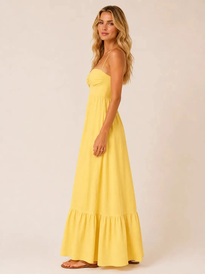 Natalia™ | Vestido Maxi Romántico