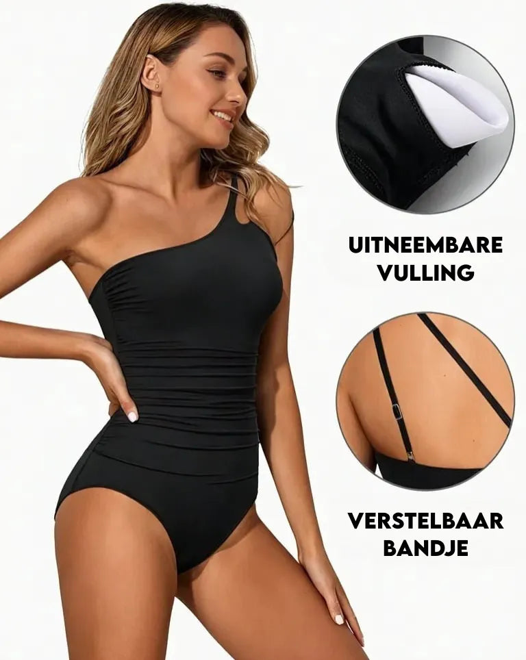 Efigenia | Traje de baño de un solo hombro