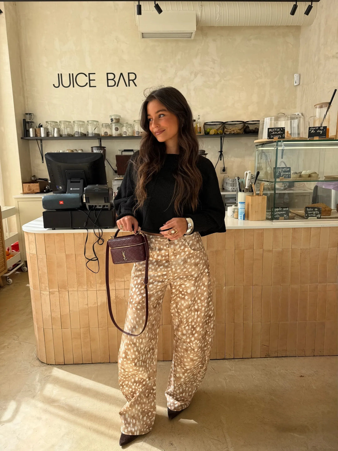 Ivona™ | Pantalones globo con estampado de Bambi