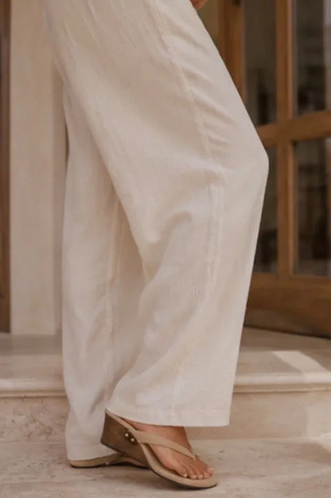 Apricot™ | Sandalias con Cuña Beige