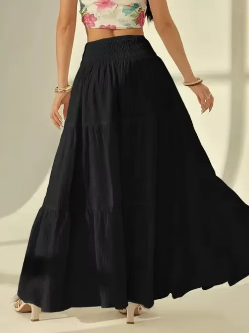 Bianca™ | Falda Maxi Boho de Capas