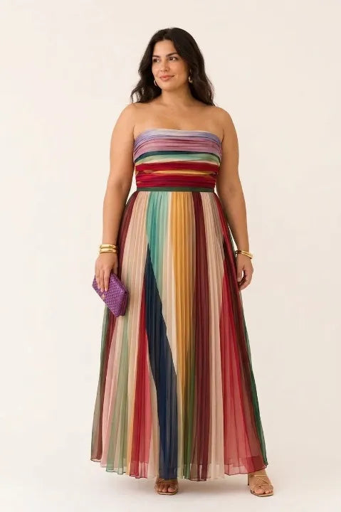 Alina™ | Vestido Largo Palabra de Honor