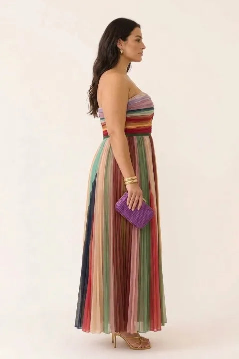Alina™ | Vestido Largo Palabra de Honor