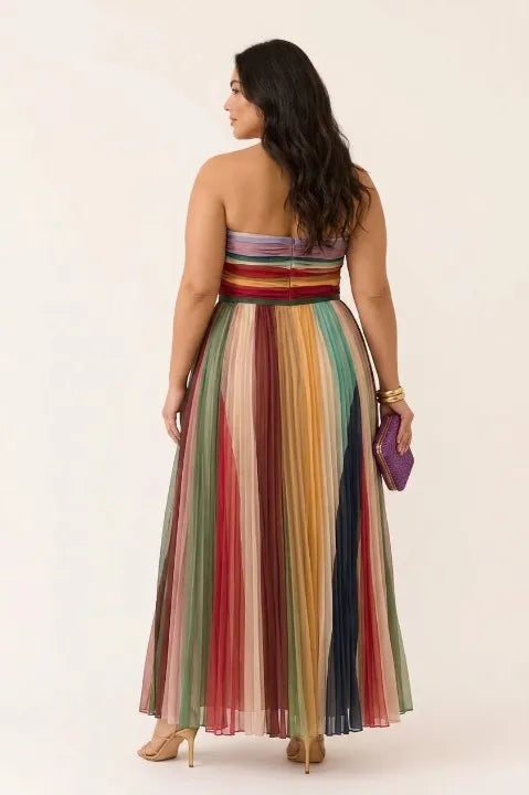 Alina™ | Vestido Largo Palabra de Honor