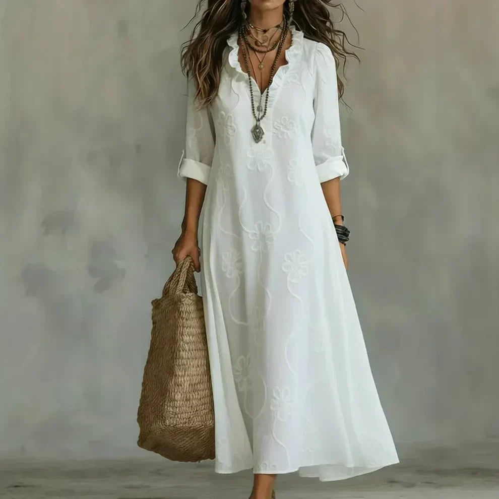 Vestido Floral Santorini