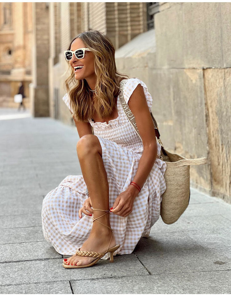 Vestido Vichy Ibiza