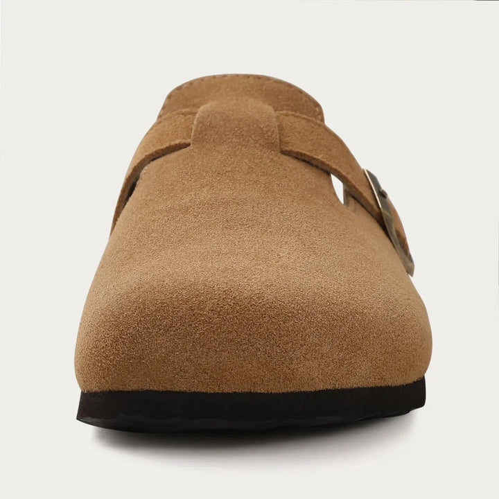 Elsie™ | Zuecos de Ante Multicolor
