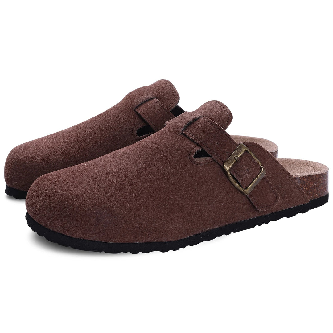 Elsie™ | Zuecos de Ante Multicolor