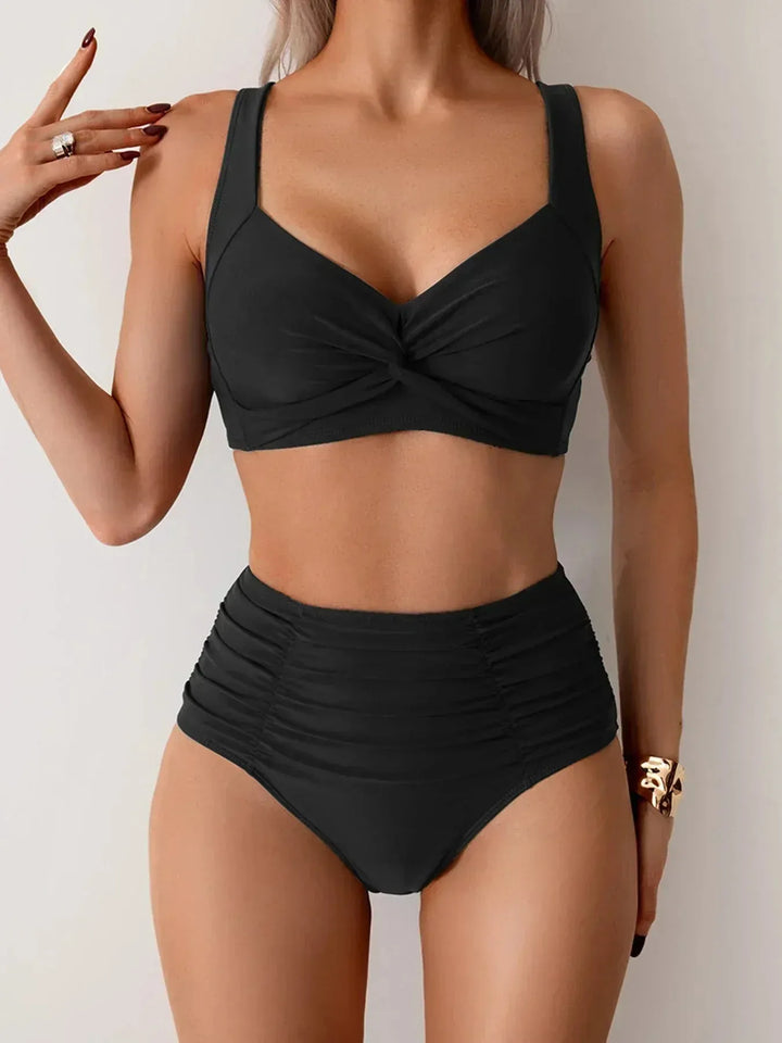 Dalia™ | Conjunto de bikini de verano de talle alto