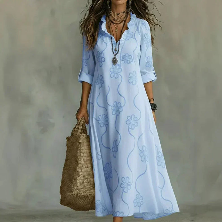Vestido Floral Santorini