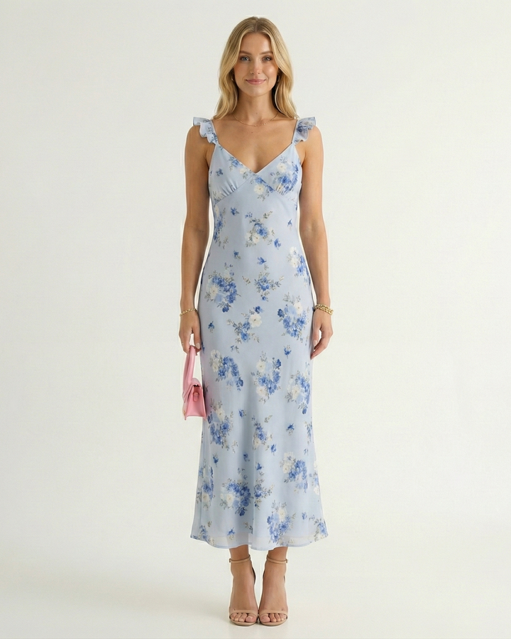 Brisa™ | Vestido Maxi Floral de Verano
