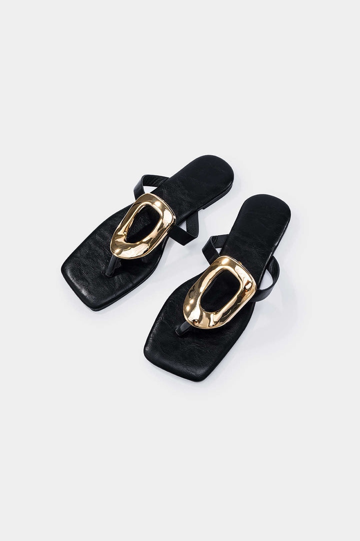 Monarch™ | Sandalias Planas Punta Abierta