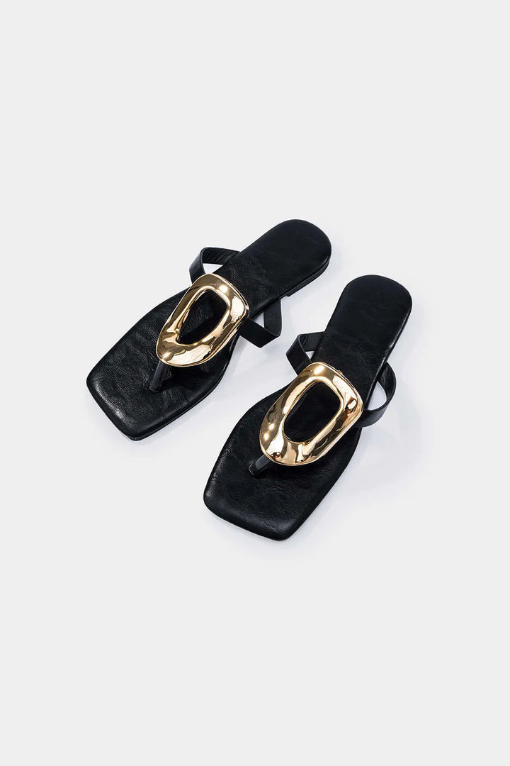 Monarch™ | Sandalias Planas Punta Abierta