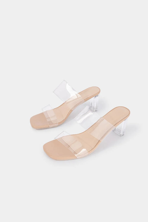 Crystal™ | Sandalias Transparentes de Cristal