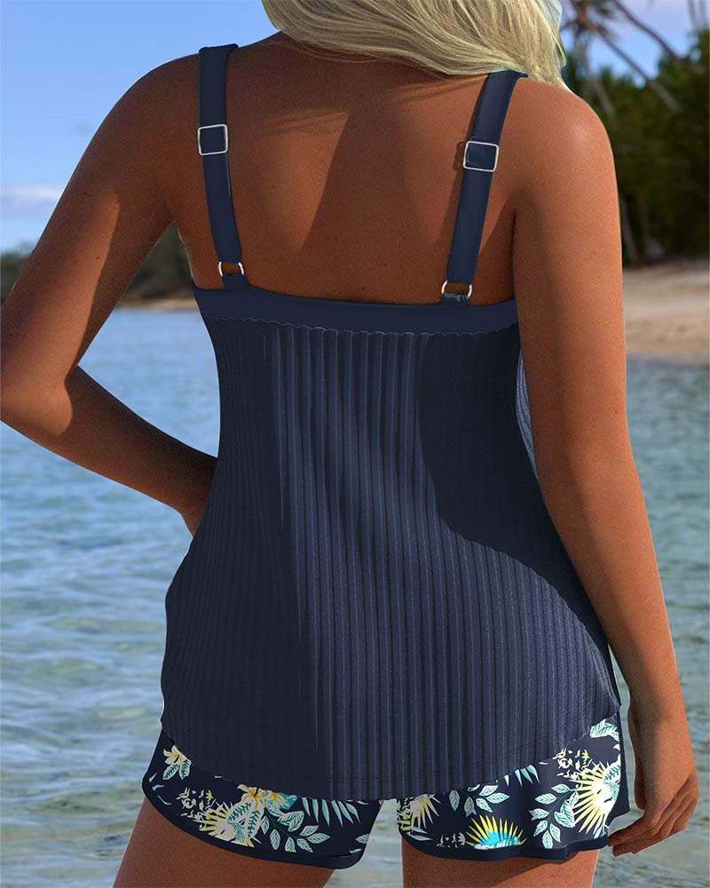 Valentina | Tankini Rayato Corto