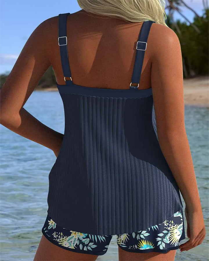 Valentina | Tankini Rayato Corto