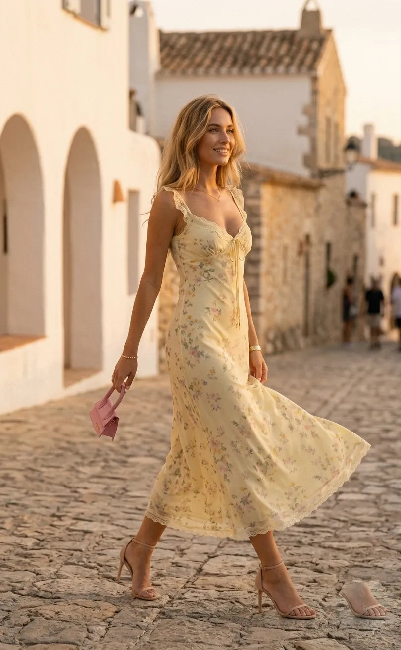 Brisa™ | Vestido Maxi Floral de Verano