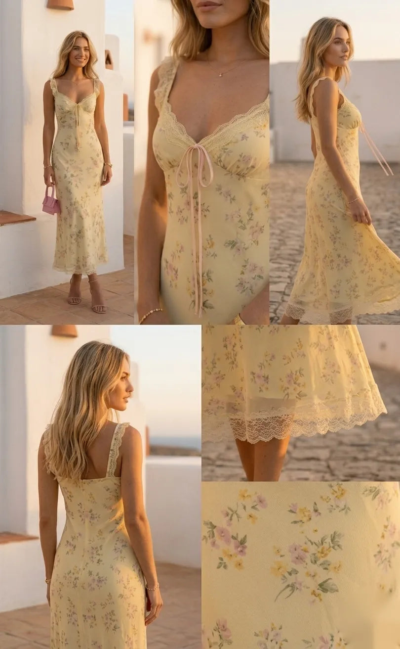 Brisa™ | Vestido Maxi Floral de Verano