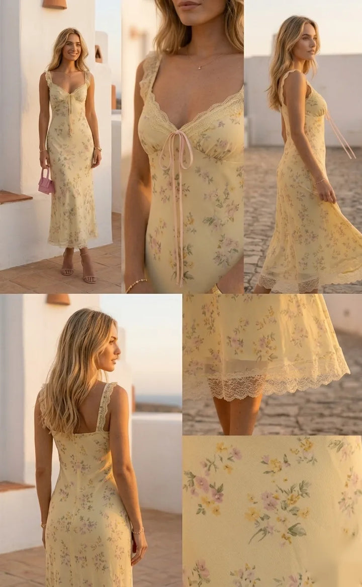 Brisa™ | Vestido Maxi Floral de Verano
