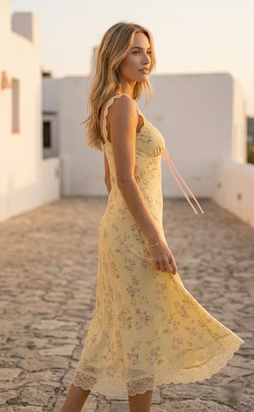 Brisa™ | Vestido Maxi Floral de Verano