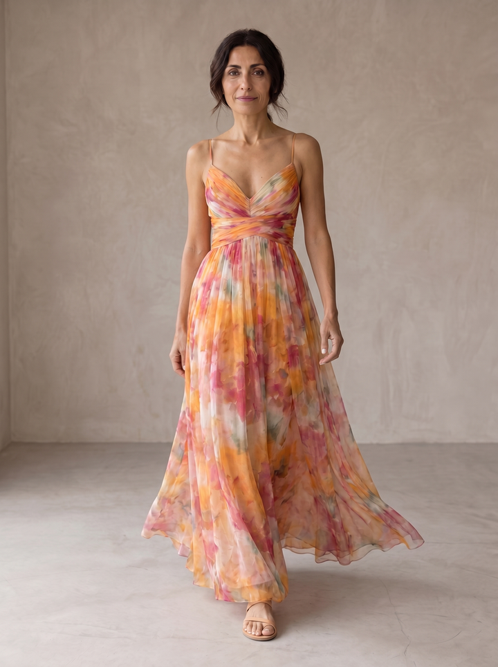 Giselle™ | Maxi Vestido Floral Encantador