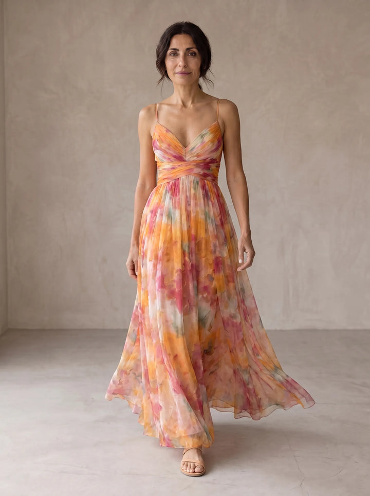 Giselle™ | Maxi Vestido Floral Encantador