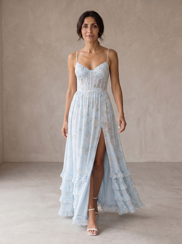 Violetta™ | Vestido Maxi Romántico Susurrante