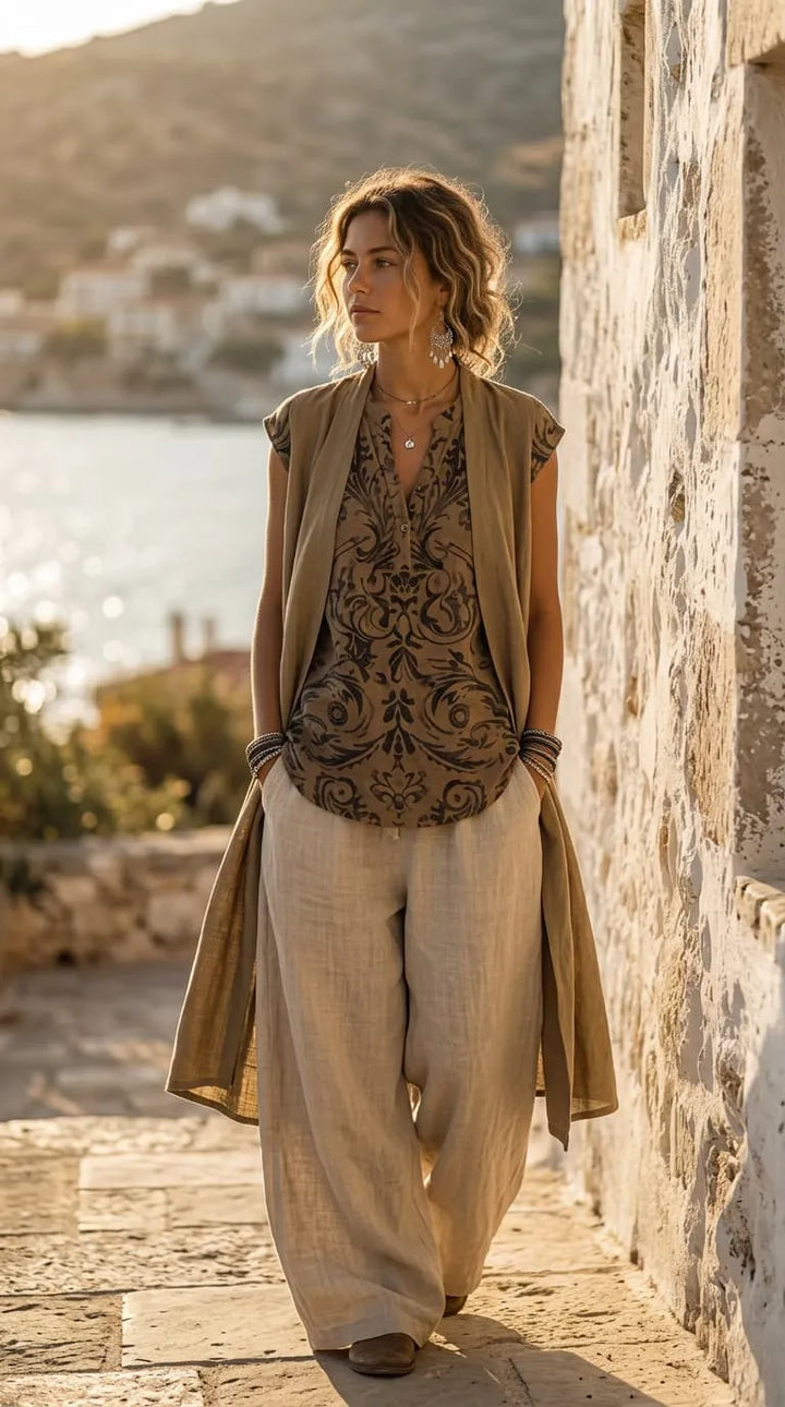 Giulia™ | Conjunto Boho Fluido de Verano